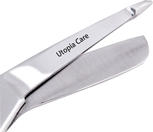 Utopia Care Medical and Nursing Lister Bandage Scissors 5.5 - Stainless  Steel - Perfect for Surgeries, Medical Care and Home Nu