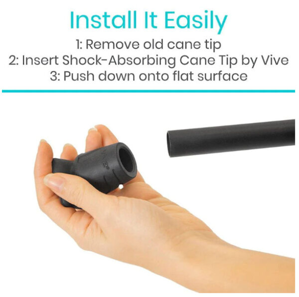 Diagnostic VIVE- Shock Cane absorbing tips (pack of 2)