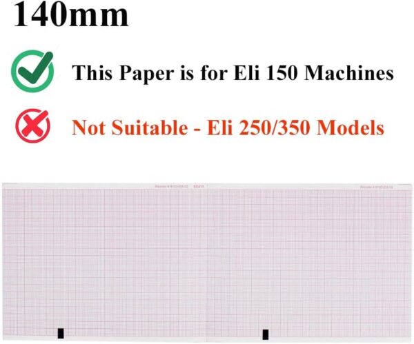 Consumables ECG Paper- Mortara Eli 150 (Small)