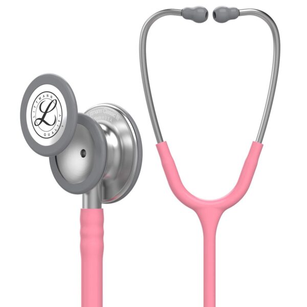 Medical Students Classic Littmann III – Standard Finish – Pearl Pink