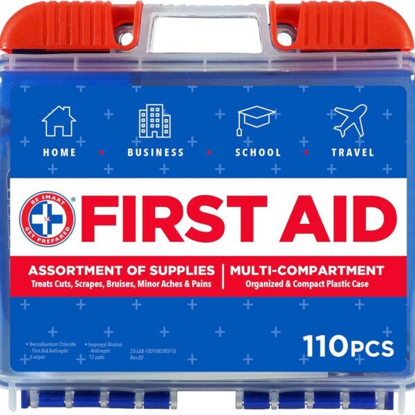 Consumables First Aid Kit – 110 Piece