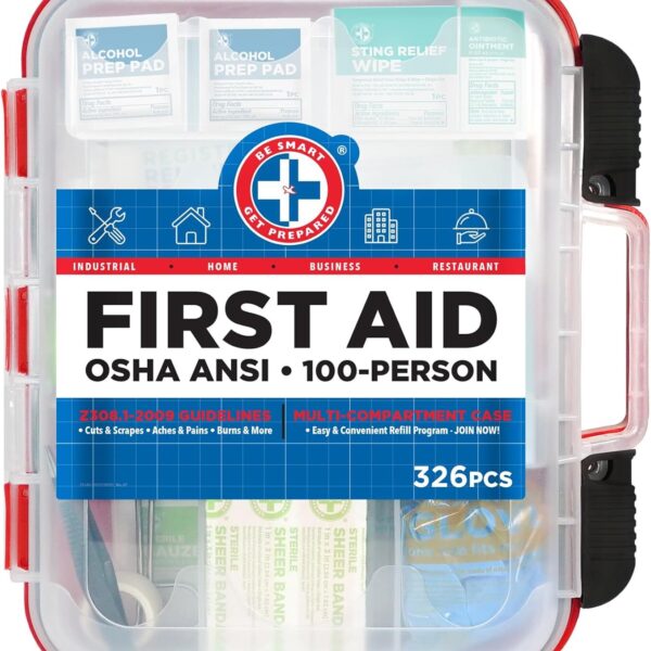 Consumables First Aid Kit Osha-Ansi – 100 Person