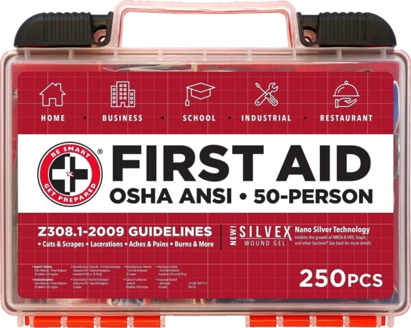 Consumables First Aid Kit Osha-Ansi – 50 Person