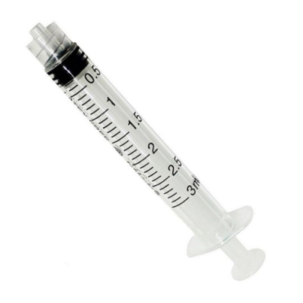 Syringe - 3ml - Leur Lock - SBTO/SBTWS