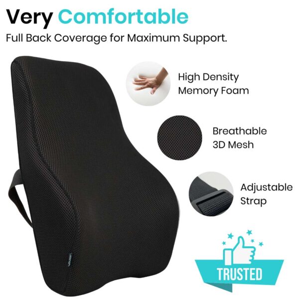 Website VIVE – Full Lumbar Cushion (Black) – SBTZ/SBTO