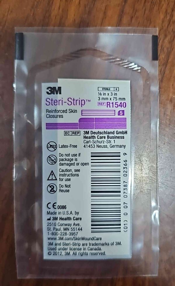 Steri Strips 1/8inch (*3inch) - SBTO/SBTZ