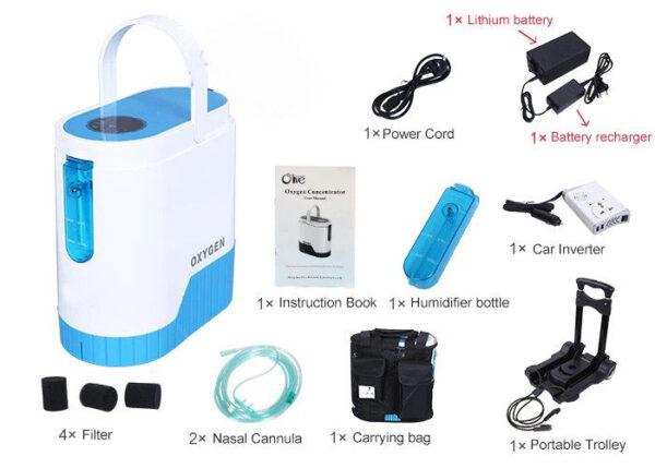 Oxygen Concentrator 5L (Portable) - Olive - SBTZ