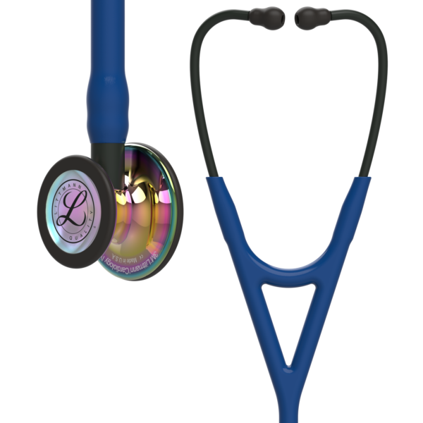 Littmann Cardiology IV Monitoring Stethoscope - Navy/Rainbow (Polished) - SBTO/SBTZ