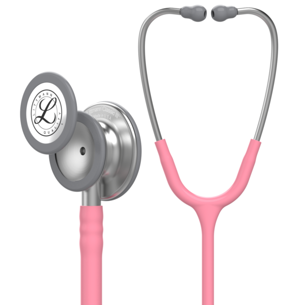 Littmann Classic III Monitoring Stethoscope - Pearl Pink/Standard - SBTZ/SBTO