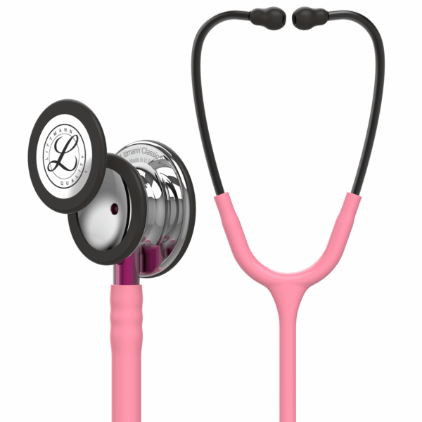 Littmann Classic III Monitoring Stethoscope - Pearl Pink/Mirror - SBTO/SBTZ