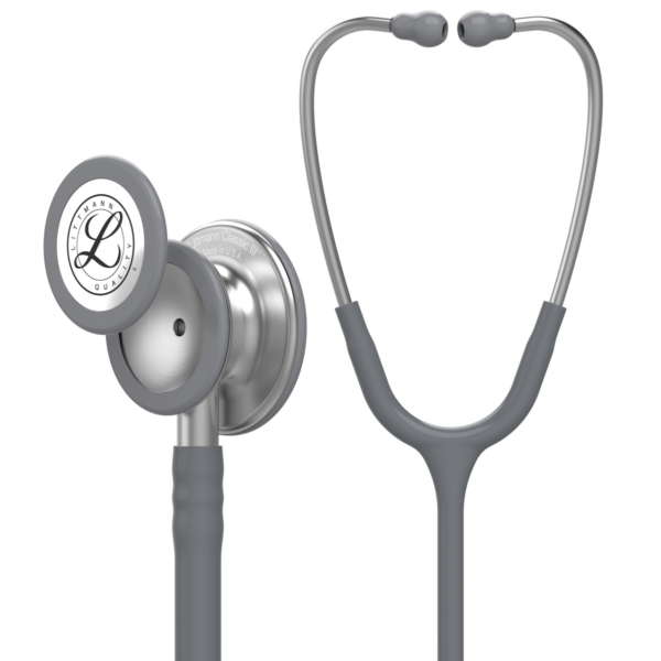 Littmann Classic III Monitoring Stethoscope - Grey/Standard - SBTZ